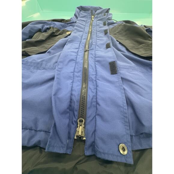 Mountain Hardwear Conduit Jacket Men's S Blue Black Waterproof Hooded Shell - Picture 6 of 16